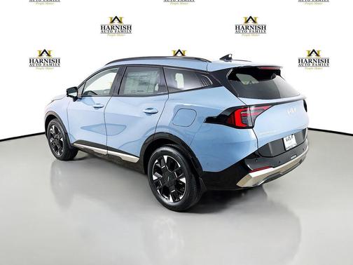 Heritage Blue 2026 Kia Sportage Hybrid SX-Prestige