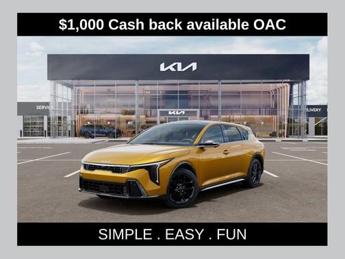 Sparkling Yellow 2026 Kia K4 GT-Line Turbo