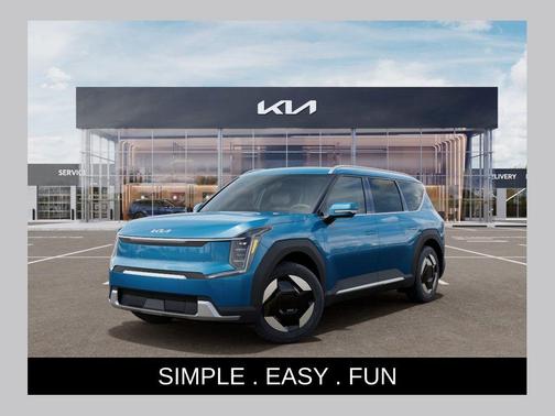 Ocean Blue 2026 Kia EV9 Wind