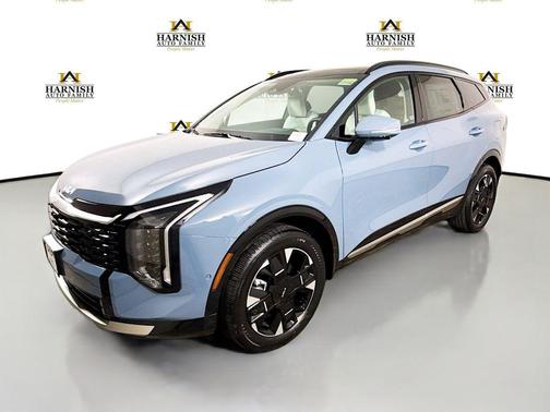 Heritage Blue 2026 Kia Sportage Hybrid SX-Prestige