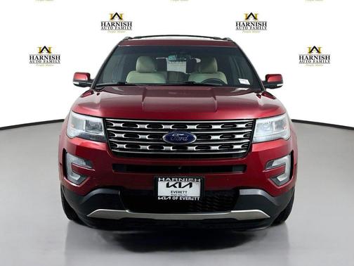 Ruby Red Metallic 2017 Ford Explorer Limited