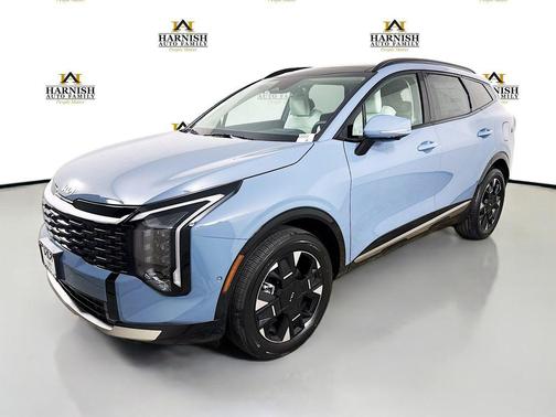 Heritage Blue 2026 Kia Sportage Hybrid SX-Prestige