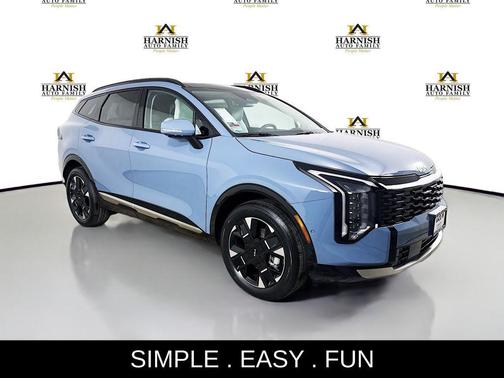 Heritage Blue 2026 Kia Sportage Hybrid SX-Prestige