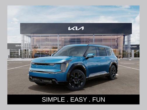 Ocean Blue 2026 Kia EV9 Land