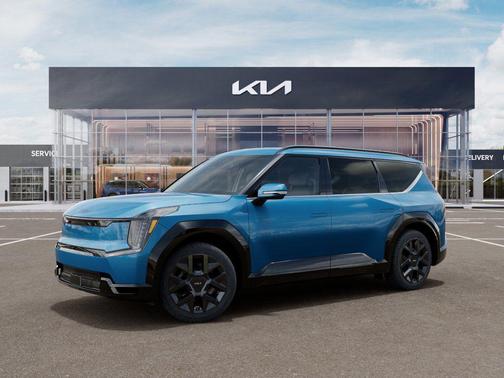Ocean Blue 2026 Kia EV9 Land