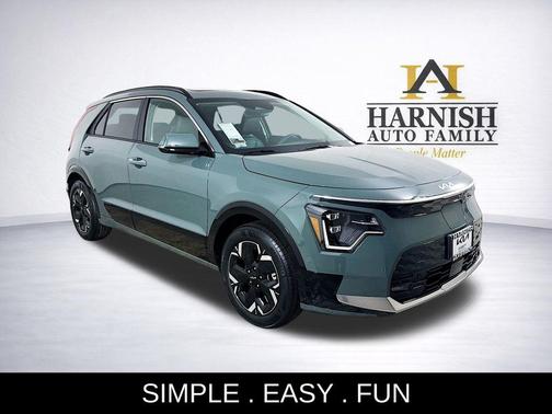 Cityscape Green 2026 Kia Niro EV Wave