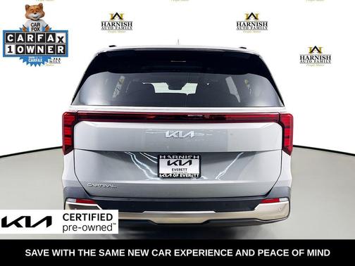 Ceramic Silver 2025 Kia Carnival SX
