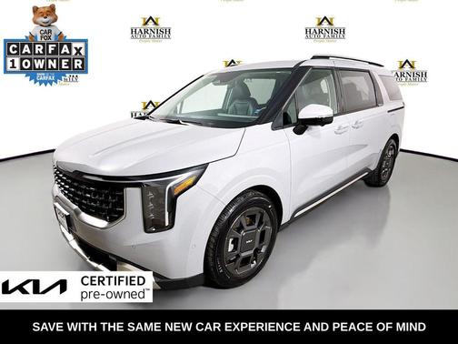 Ceramic Silver 2025 Kia Carnival SX