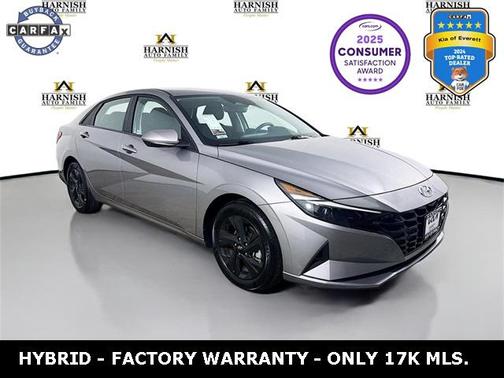 2023 Hyundai ELANTRA HEV Blue