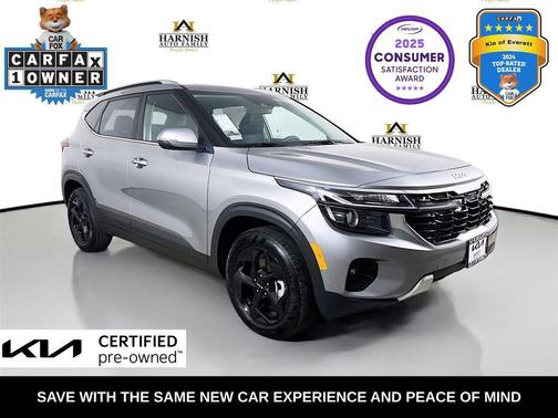 Steel Gray 2026 Kia Seltos EX