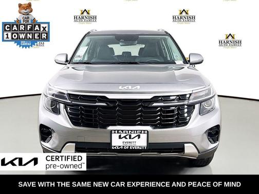 Steel Gray 2026 Kia Seltos EX