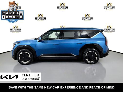 Ocean Blue 2024 Kia EV9 Land