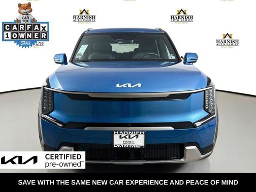 Ocean Blue 2024 Kia EV9 Land