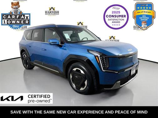 Ocean Blue 2024 Kia EV9 Land