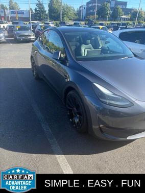 Midnight Silver Metallic 2022 Tesla Model Y Performance