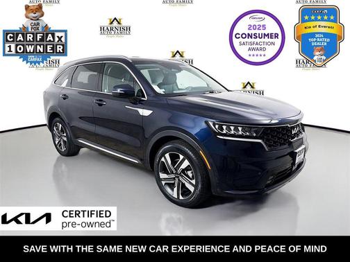 Gravity Blue 2023 Kia Sorento Hybrid EX