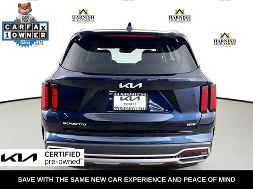 Gravity Blue 2023 Kia Sorento Hybrid EX