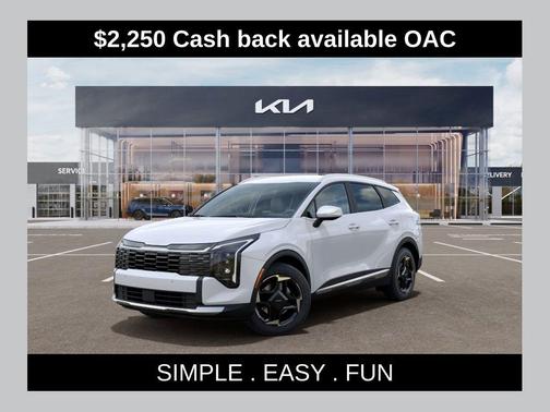 Snow White Pearl 2026 Kia Sportage Hybrid EX
