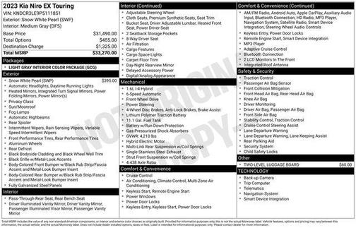 2023 Kia Niro Touring