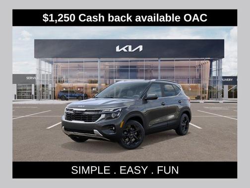 Gravity Gray 2026 Kia Seltos EX