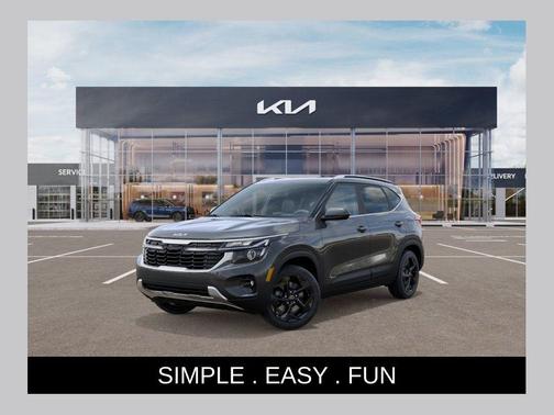 Gravity Gray 2026 Kia Seltos EX