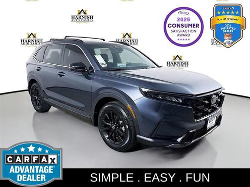 Meteorite Gray Metallic 2024 Honda CR-V Hybrid Sport AWD