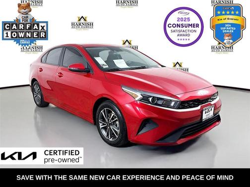 Currant Red 2023 Kia Forte LXS