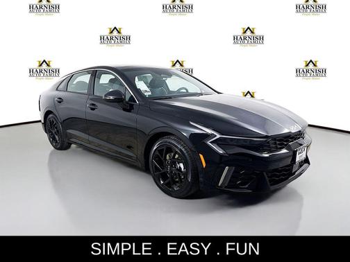Aurora Black Pearl 2026 Kia K5 GT-Line AWD