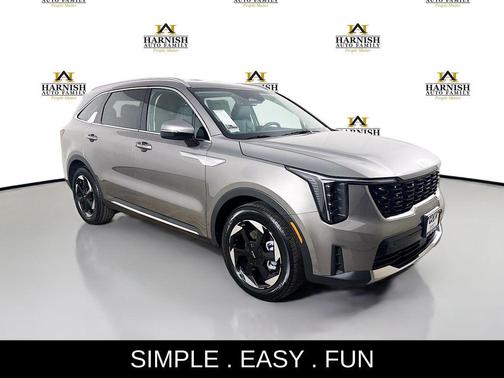 Volcanic Sand 2026 Kia Sorento Hybrid EX