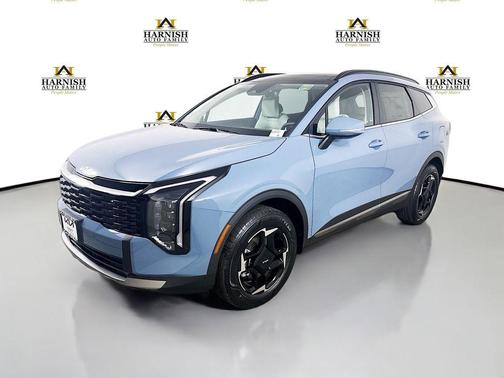 Heritage Blue 2026 Kia Sportage Hybrid EX