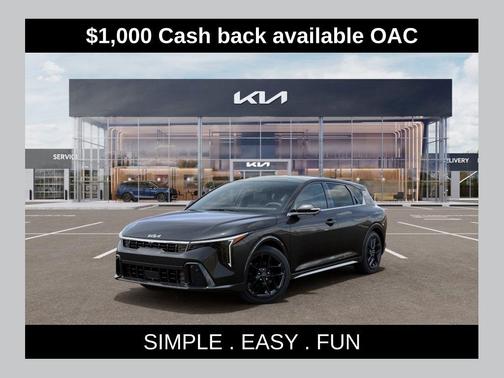 Interstellar Gray 2026 Kia K4 GT-Line Turbo
