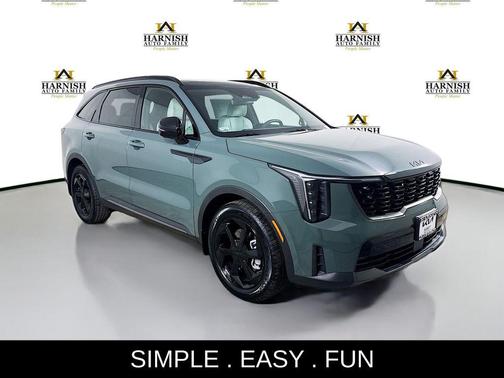 Cityscape Green 2026 Kia Sorento Hybrid SX Prestige