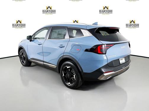 Heritage Blue 2026 Kia Sportage Hybrid EX