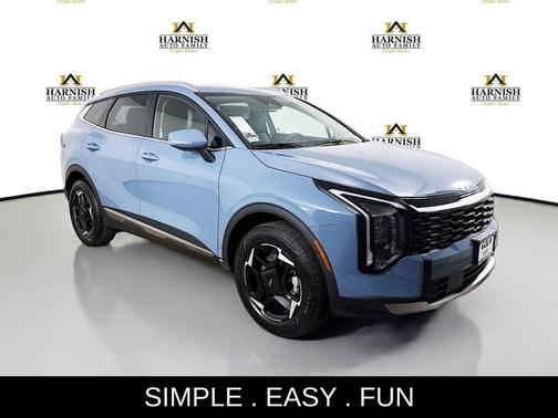 Heritage Blue 2026 Kia Sportage Hybrid EX