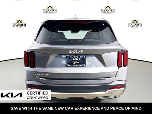 Steel Gray 2025 Kia Sorento Hybrid EX