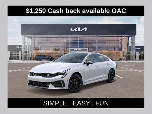 Snow White Pearl 2026 Kia K5 GT-Line AWD