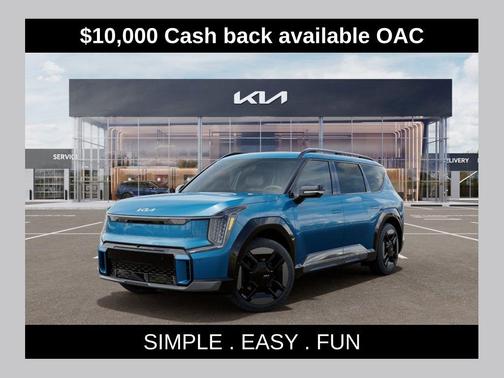 Ocean Blue 2026 Kia EV9 GT-Line
