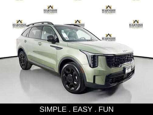 Jungle Green 2026 Kia Sorento SX