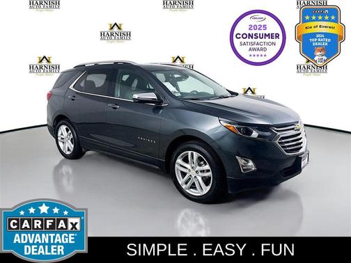 Nightfall Gray Metallic 2018 Chevrolet Equinox Premier