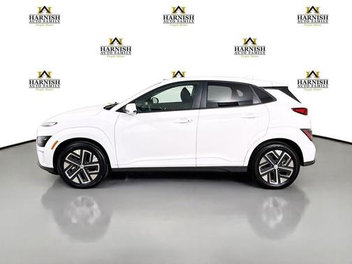 Lunar White 2023 Hyundai KONA EV SE