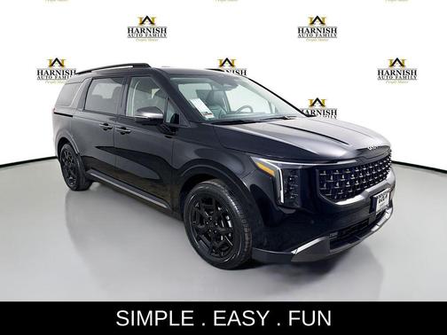Aurora Black Pearl 2026 Kia Carnival Hybrid SX