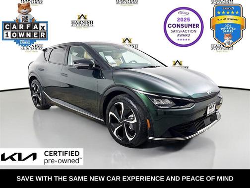 Deep Forest Green 2023 Kia EV6 GT-Line
