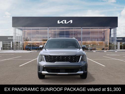 Steel Gray 2025 Kia Sorento Plug-In Hybrid EX