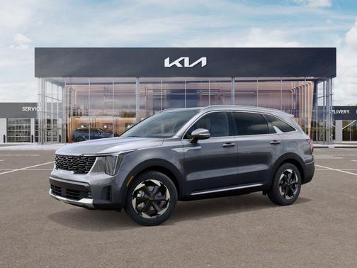 Steel Gray 2025 Kia Sorento Plug-In Hybrid EX
