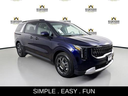 Deep Chroma Blue 2026 Kia Carnival Hybrid EX