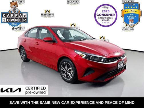 Currant Red 2024 Kia Forte LXS