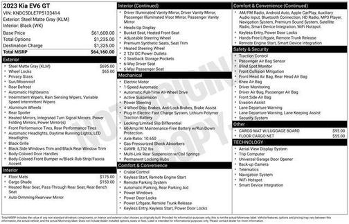 2023 Kia EV6 GT