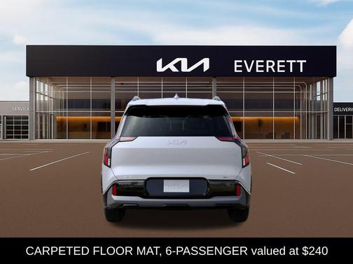 Glacial White Pearl 2026 Kia EV9 GT-Line