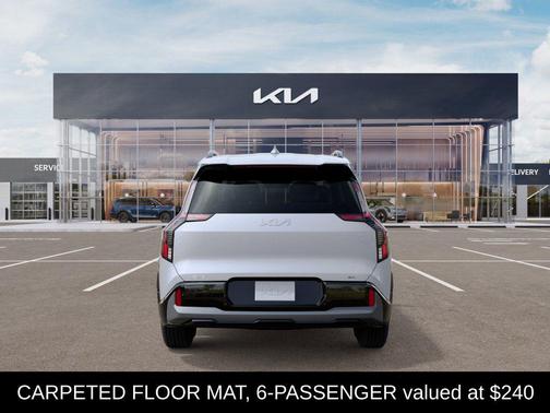 Glacial White Pearl 2026 Kia EV9 GT-Line