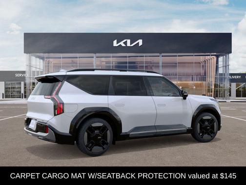 Glacial White Pearl 2026 Kia EV9 GT-Line